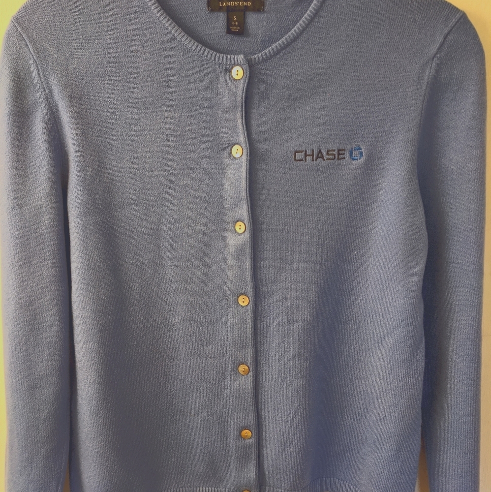 Chase attire uniform blue sweater